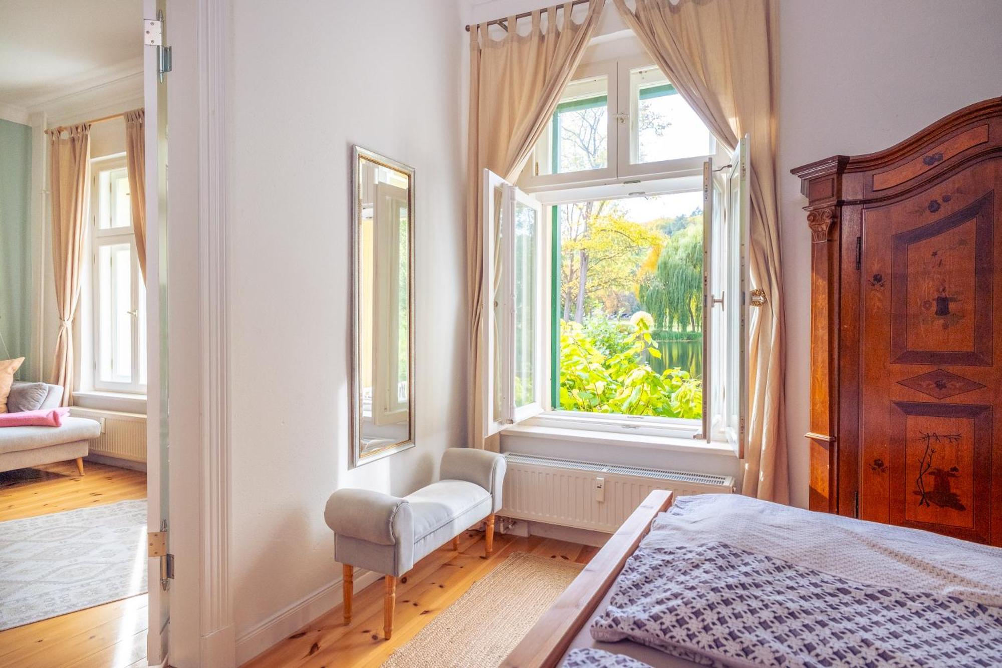 Ferienwohnung Papenmuehle Am Kurpark Bad Freienwalde Kültér fotó